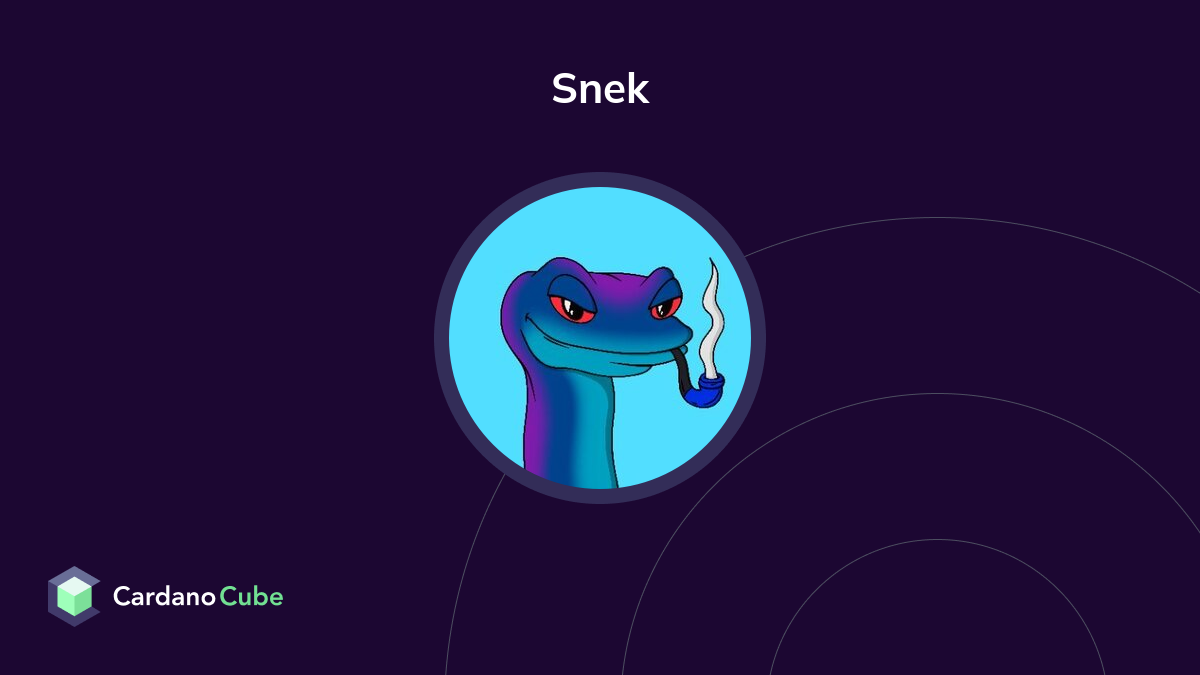 Snek (MEME) on the Cardano Blockchain | Prices, Charts, Teams & Ratings