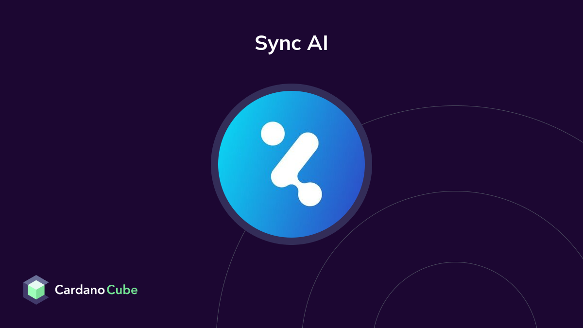 Sync AI on the Cardano Blockchain | Prices, Charts, Teams & Ratings
