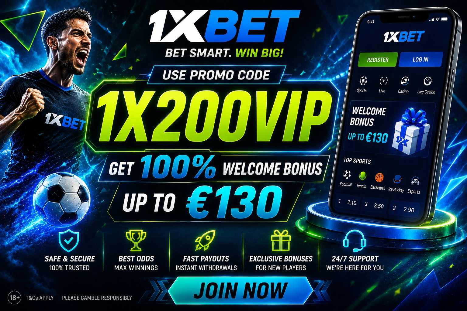 1xbet free