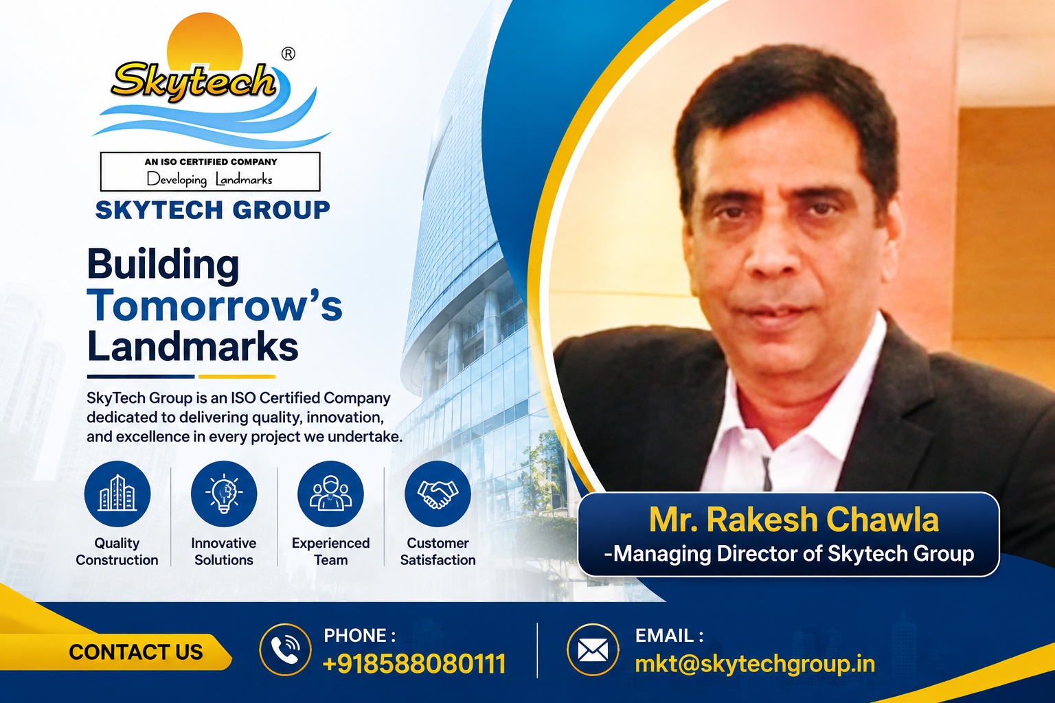 SkyTech Rakesh Chawla