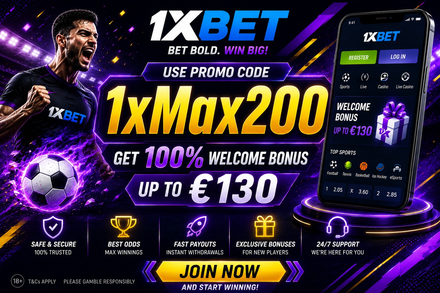1xbet bonuscode
