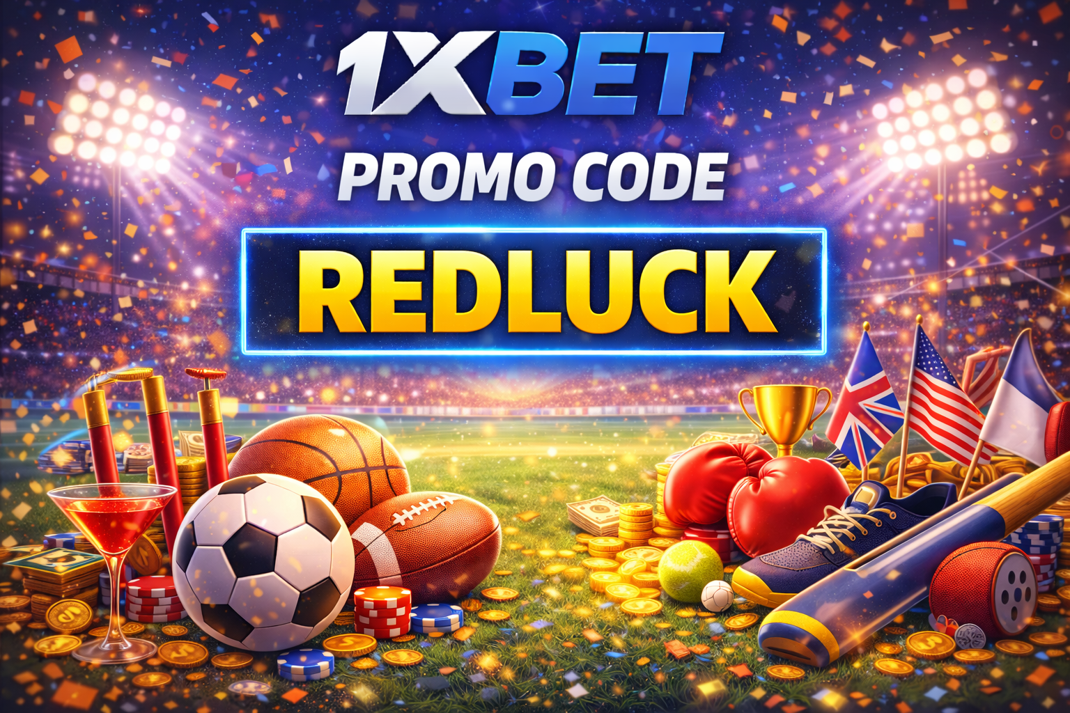 1xBet Promo Code Today No Deposit: 1XVATOUT Offer