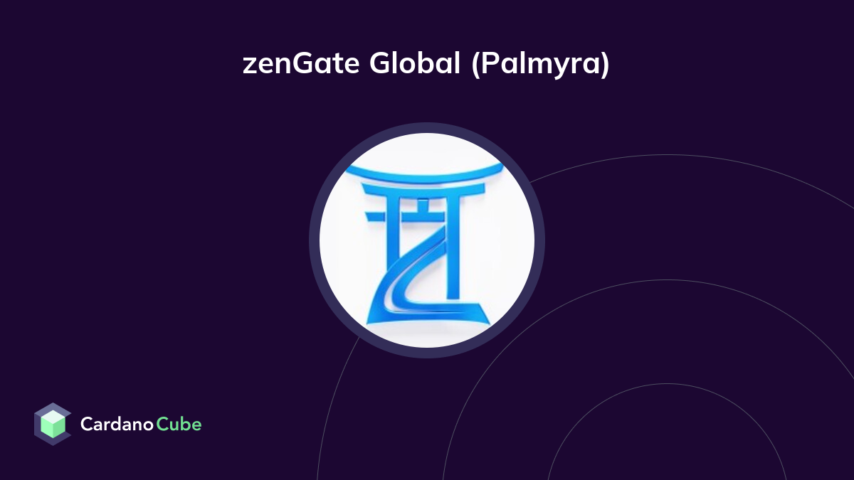 zenGate Global (Palmyra) ($PALM) on the Cardano Blockchain | Prices,  Charts, Teams & Ratings