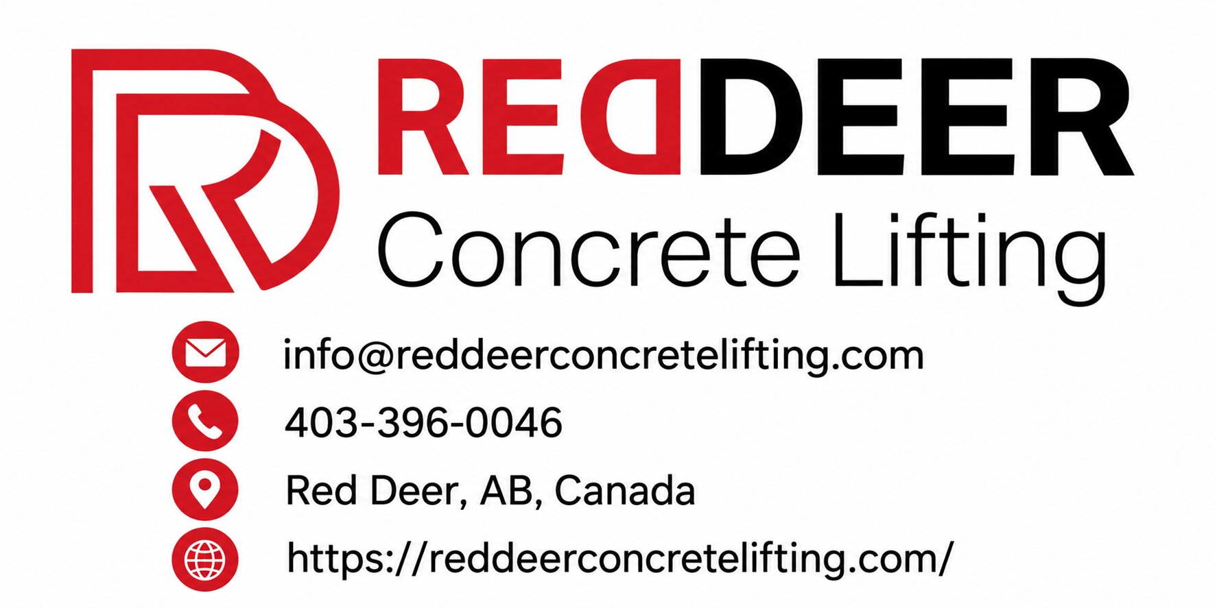 driveway lift repair​ in red deer concrete lifting